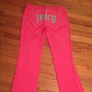 Juicy terry cloth pants